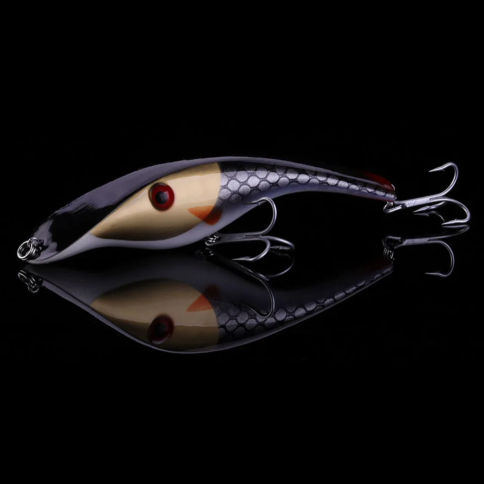 WALK FISH 14cm 43.4g Zalt UNDBERG STALKER BAIT MUSKY MUSKIE PIKE BASS Lure Bait Wobbler Pike 3D Eyes Fishing Lure Tackle