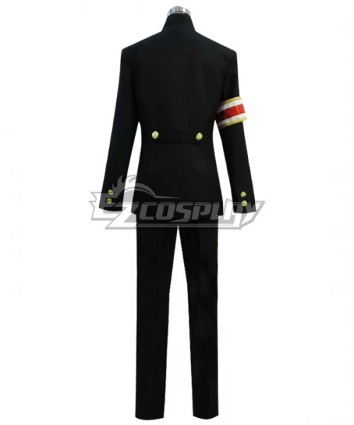 Ace Attorney Dai Gyakuten Saiban: Naruhodo Ryunosuke no Boken Ryunosuke Naruhodo Uniform Suit With Cloak Cosplay Costume E001