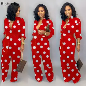 2022 New Arrival Summer Women Plus Size Dot Black White Rompers Womens Jumpsuit Casual Loose Romper Jumpsuit for Women AliExpress