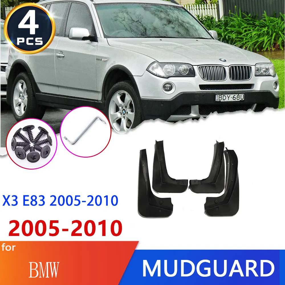 

For BMW X3 E83 2005~2010 High Fender Mud Flaps Mudflaps Mudguards Mudflap Splash Mudguard Guards Accessories 2006 2007 2008