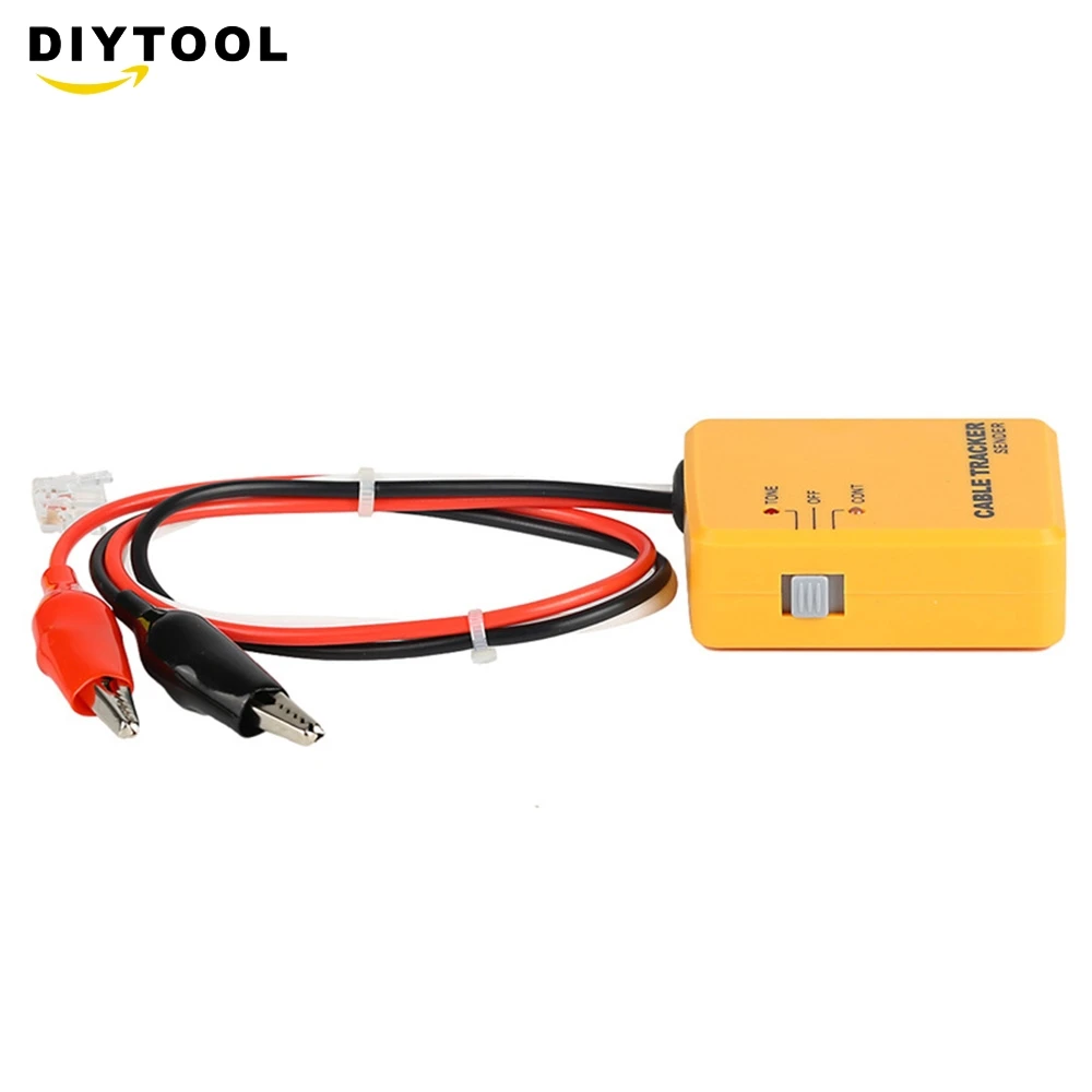 RJ11 Line Finder Cable Wire Tone Generator Probe Tracer Tracker Tester