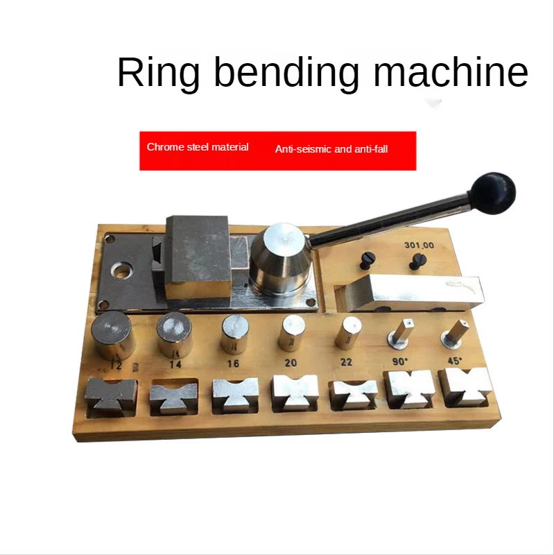 Special Press for Gold Silver and Copper Rings To Form Round Roller Jewelry Tools Bending Machine