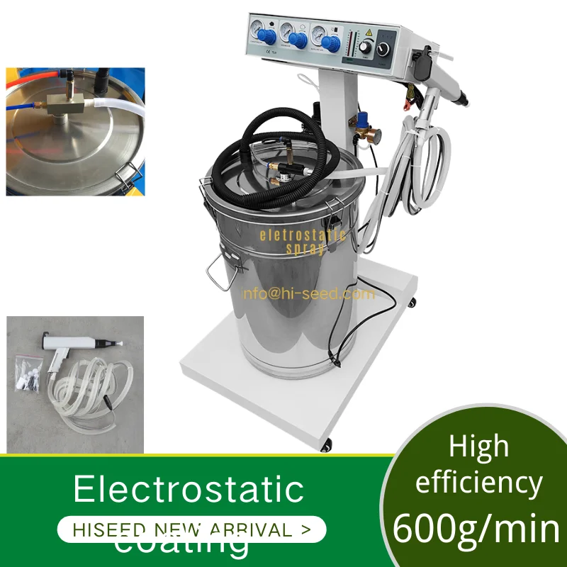 110V/220V Metal workpiece spray machine Mini Powder Coating System Electrostatic spray gun