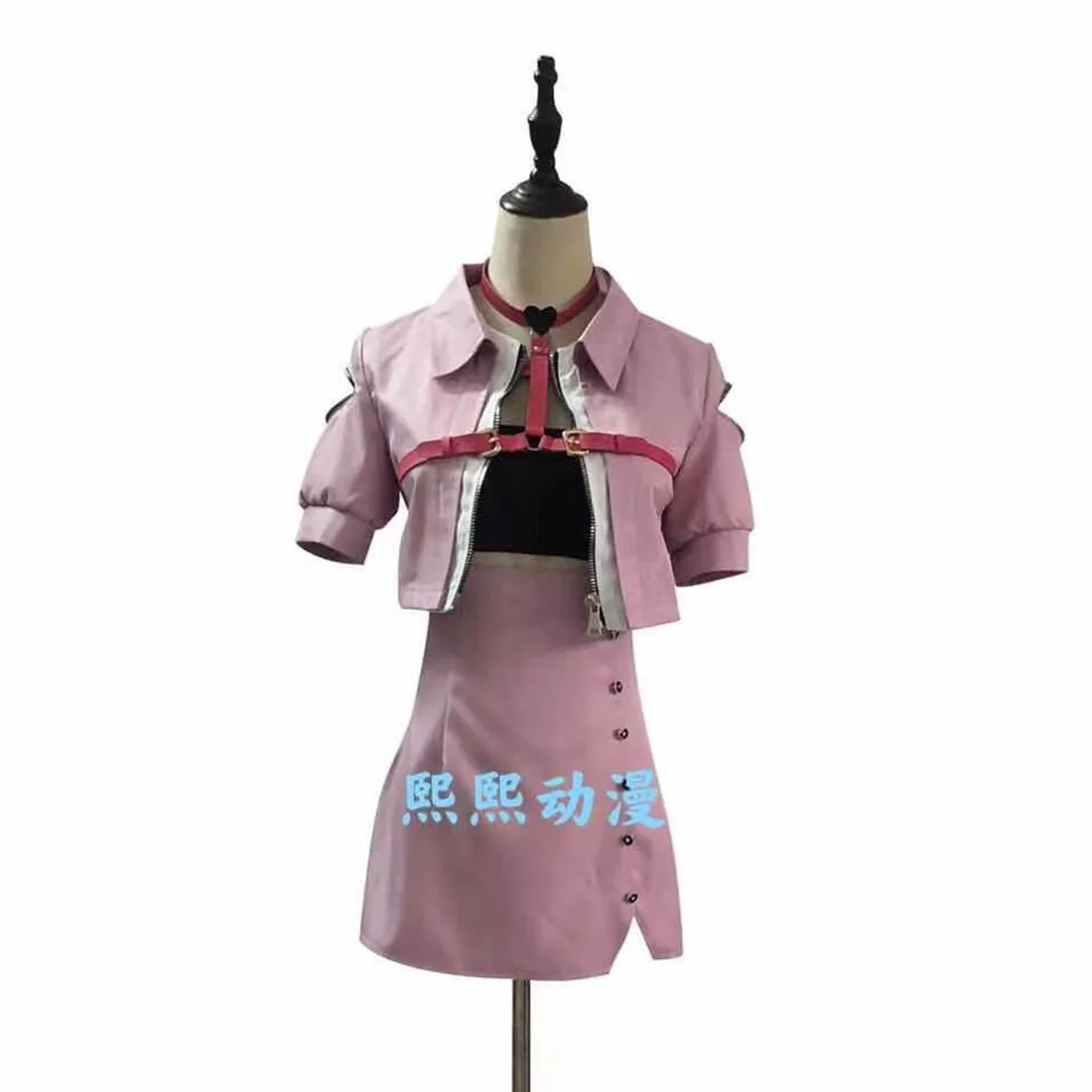 

2021 Anime VTuber Hololive Minato Aqua SJ School Uniform Dress Cute Suit Any Size Cosplay Costume Women Halloween