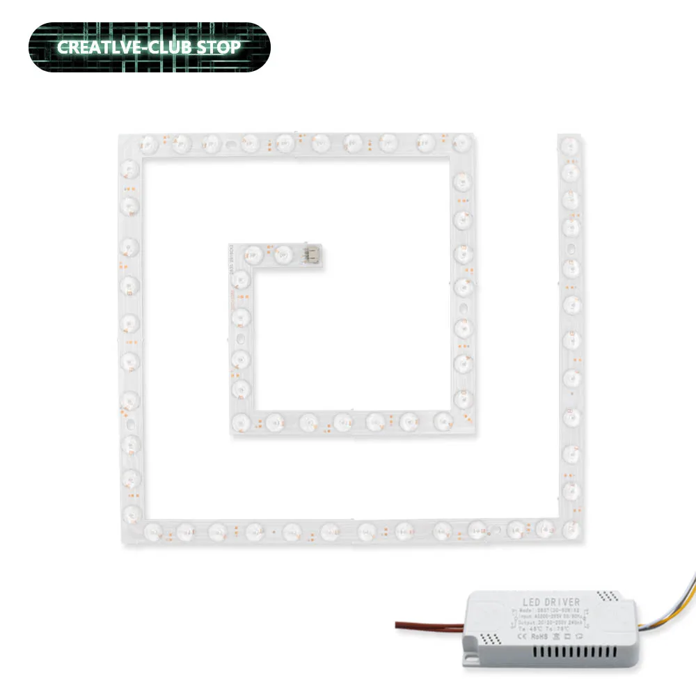 led painel luzes modulo smd lampada de poupanca energia ac220v praca placa da lampada do teto substituir fonte luz instalacao conveniente 40w 01