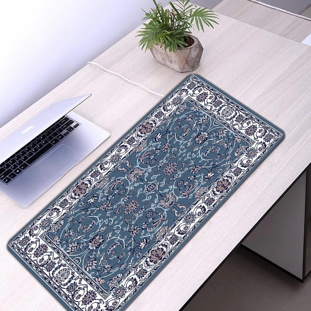 MRGLZY PC Mouse Pad Persian Carpet Rubber Non-slip Durable Printing Rectangular Computer Tablet Pad Gaming Mouse Pad