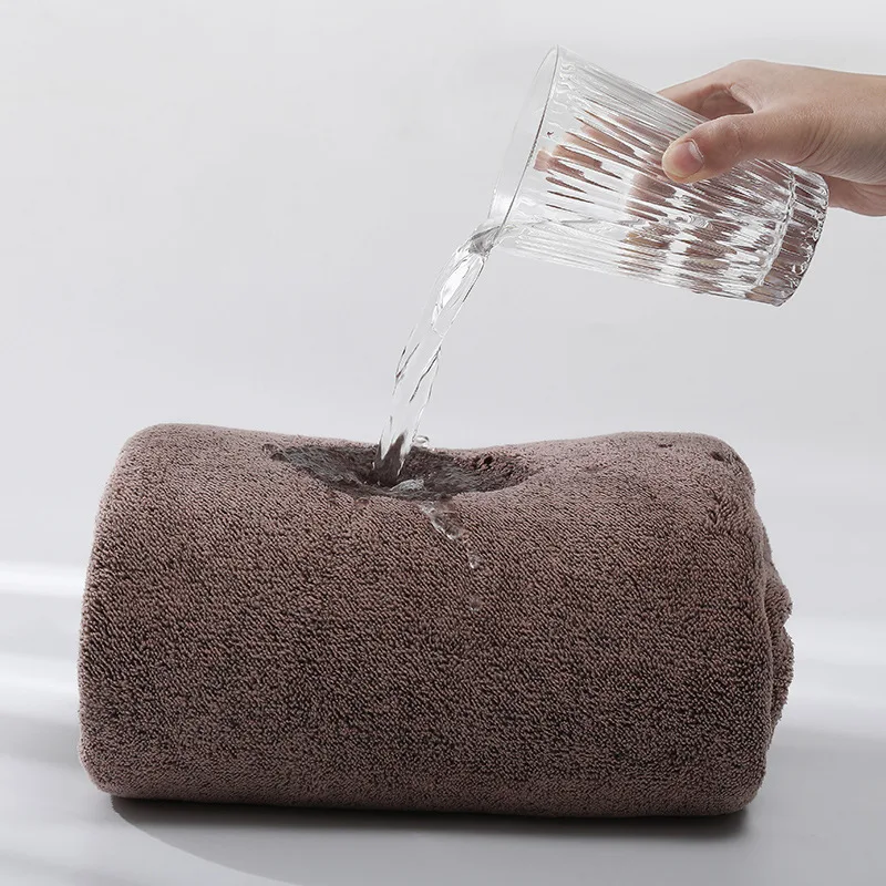 Badjas Vrouw Wearable Microfiber Douche Vrouwelijke Zachte Badhanddoek Voor Volwassenen Voor Thuis Textiel Bad En Sauna Handdoeken Badkamer