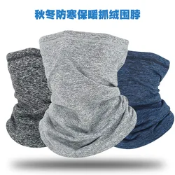 Winter Windproof Scarves Fleece Tube Bandana Scarf Mask Soft Half Face Cover SKi Snowboard Neck Warmer Gaiter Fashion Women Men