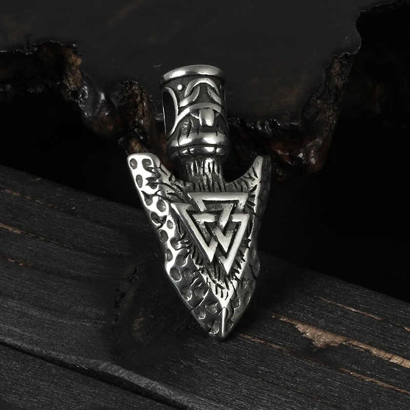 Wholesale Stainless Steel Chain with Viking Rune 