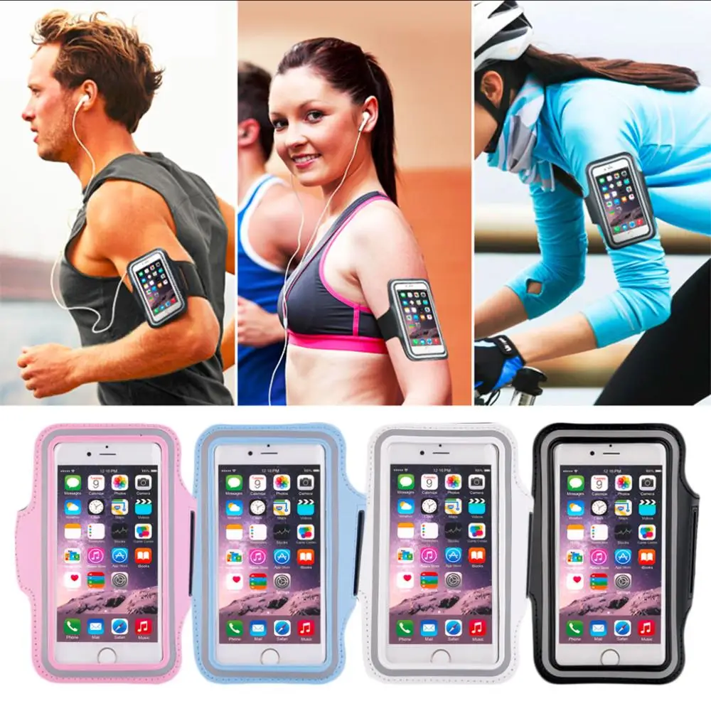 Neue Wasserdichte Sport Lauf Fall Workout Handy Halter Beutel Für Iphone Handy Arm Tasche Bands Läuft Tasche