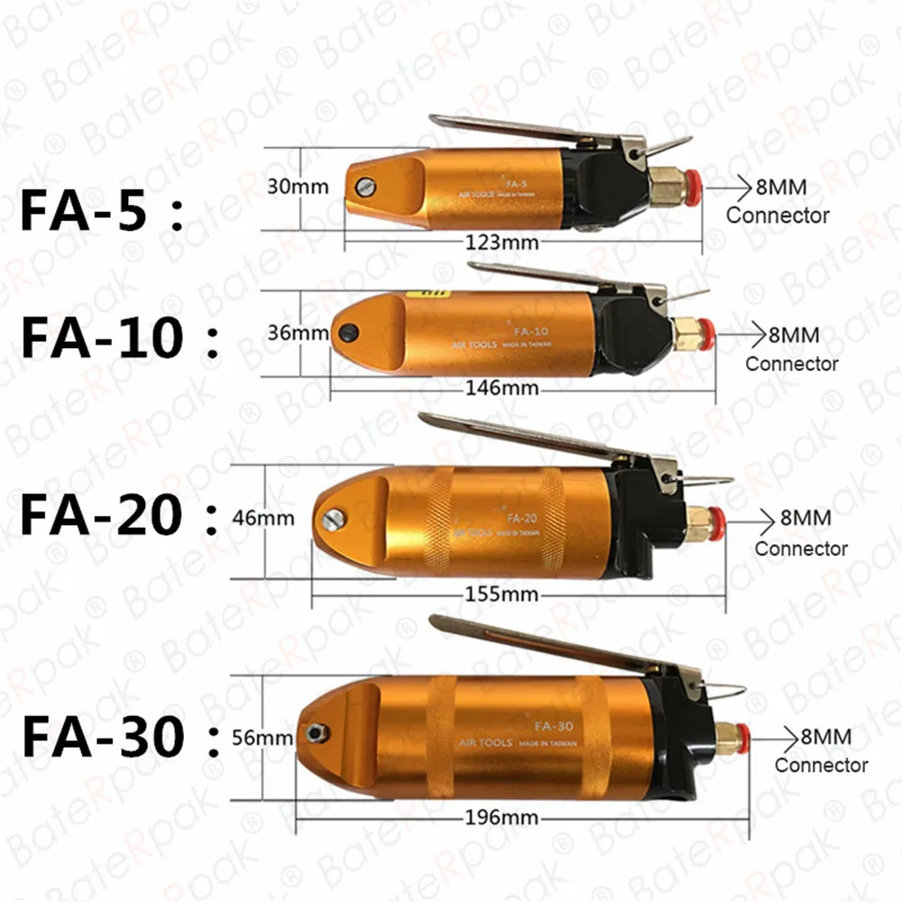 BateRpak FM-10/FA-5/10/20/30 Pneumatic shears/Pneumatic scissors,Clamping pliers,wire cutting machine,copper/iron wire cutter