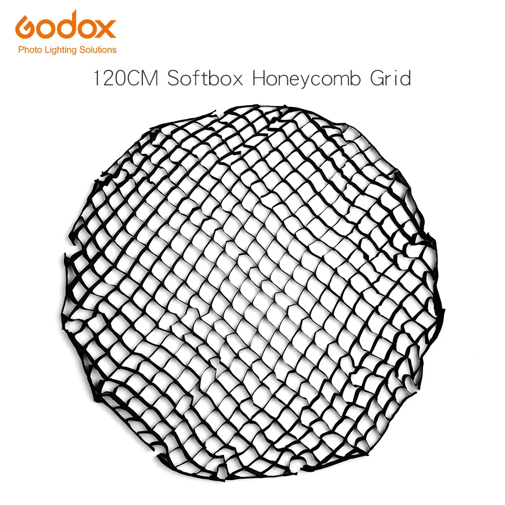 Godox Portable P120L P120H AMBITFUL P120 120cm Deep Parabolic Softbox Honeycomb Grid