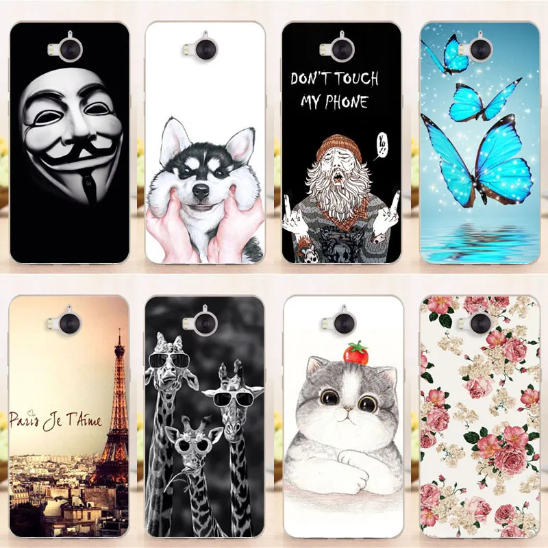 Back Fashion Case for Huawei Nova Young Mya-L41 Mya-L11 Mya L41 Mya L11 coque phone case Funda for Huawei Y6 2017 / Y5 2017