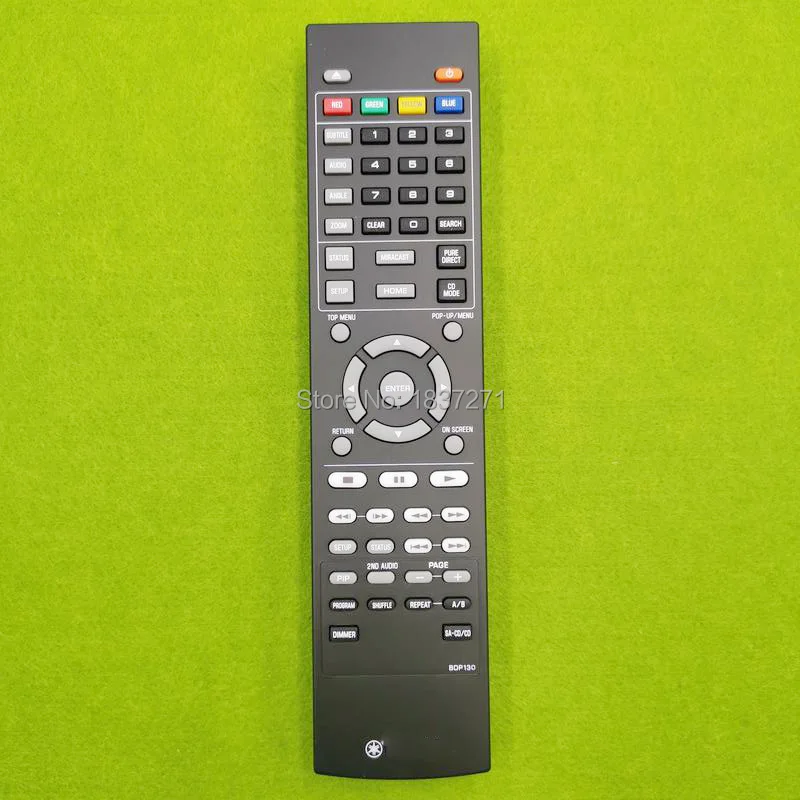 Original Remote Control BDP130 For Yamaha  BDP131 BD-A1060 BD-S681 Blu-ray Dvd Player