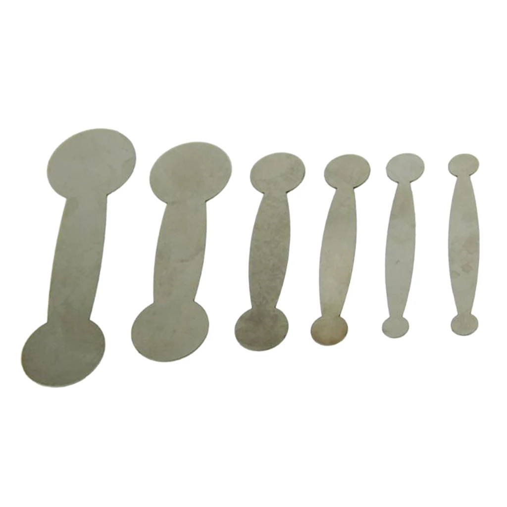 6pcs Clarinet Pads Repair Tools Kits Adjusting Clarinet Tube Button Woodwind Tools for Clarinet Cboe Bassoon