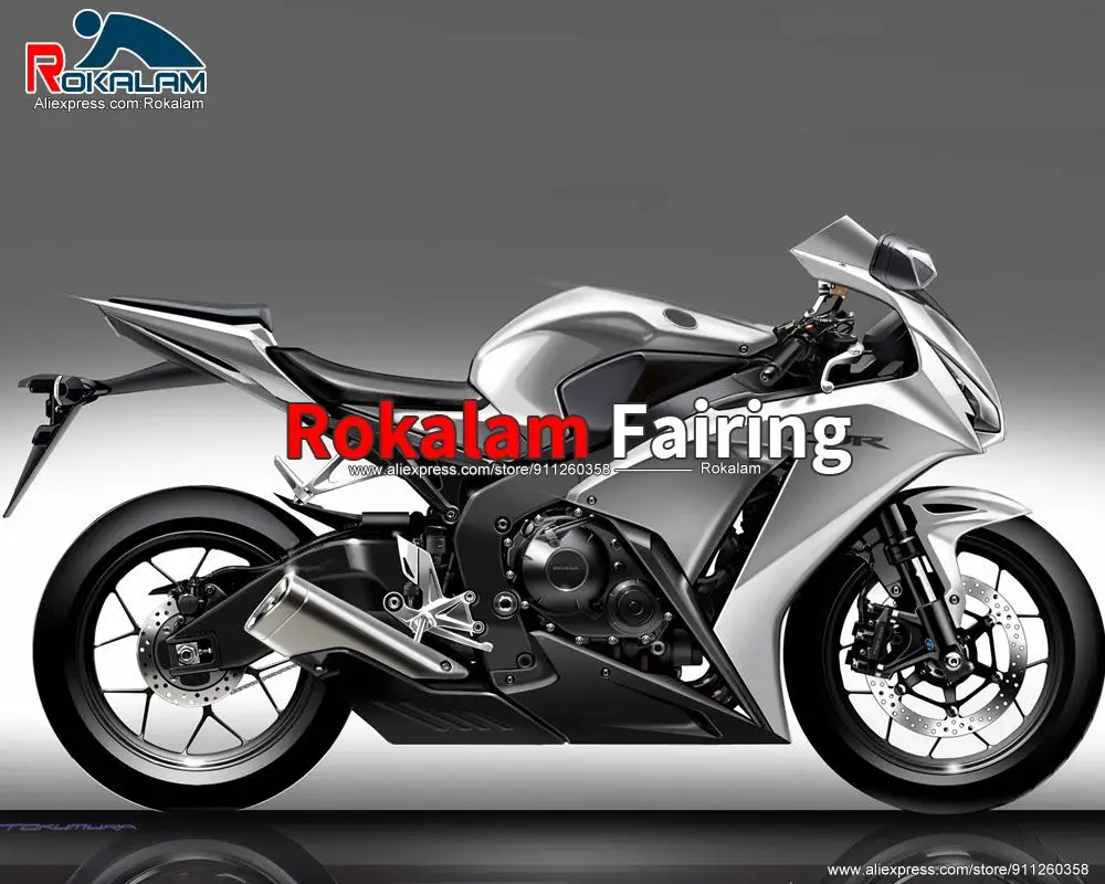 

Body Shells For Honda CBR1000 RR 2014 CBR1000-RR 2015 CBR1000RR 2012 2013 2016 Autobike Silver Fairing Kit (Injection Molding)