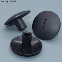 worldgolden 10pcs auto fasteners Wheel Housing / Door Trim Panel Retaining Clip for Renault 7703081054
