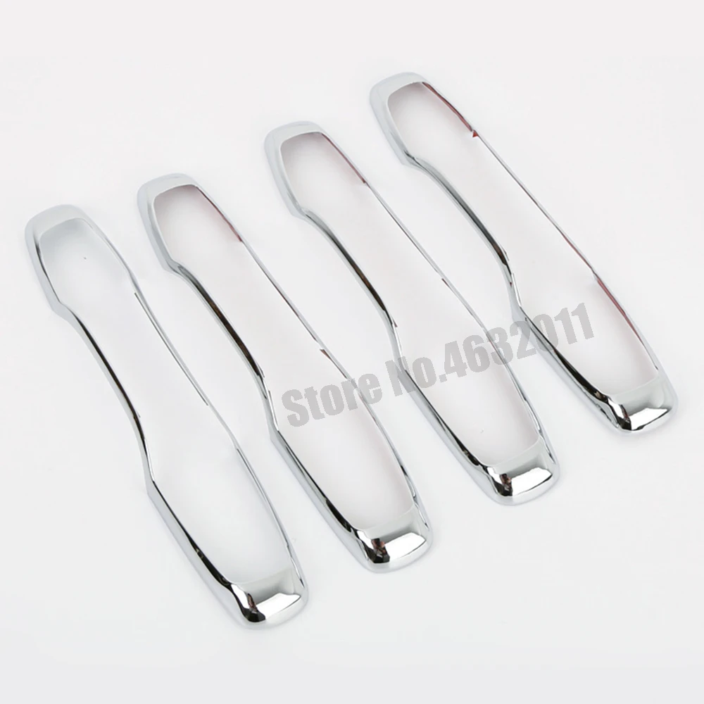 For Volvo XC60 XC90 S90 2018 2019 ABS Chrome Car Out Door Handle sticker cover trim car styling Accessories 4pcs