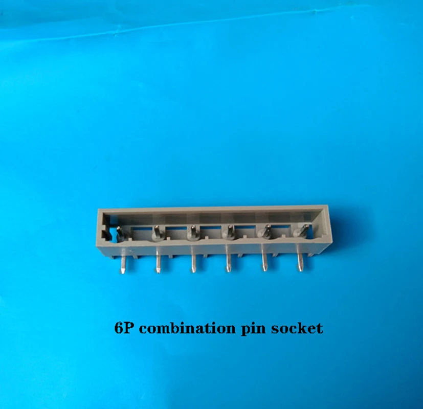 1 Máy Tính Thương Hiệu Mới Khắc Servo Ổ Chất Lượng Cao HBS758S Nhà Ga AC 6P Kết Hợp Nhà Ga Khối Cắm Ổ Cắm