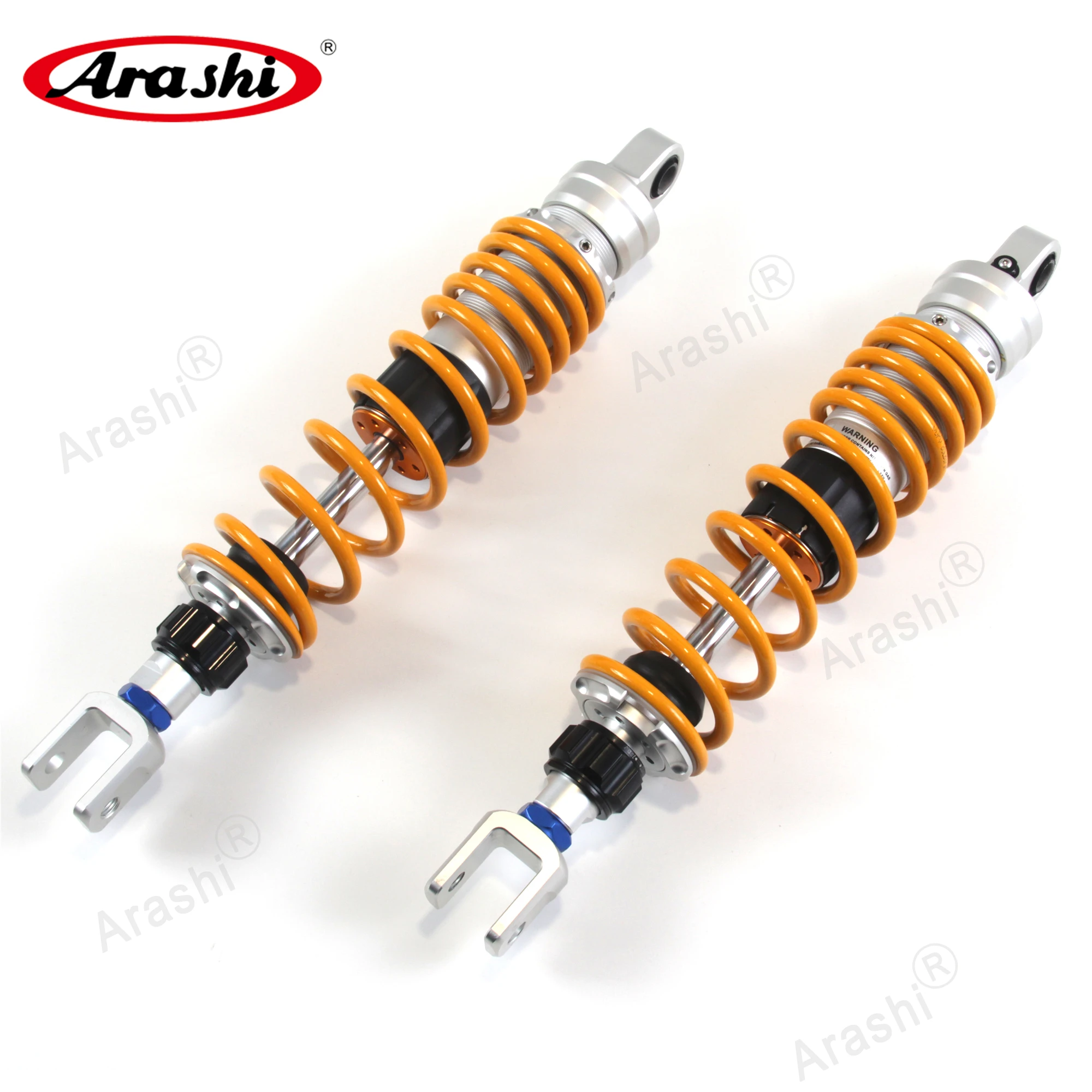 Arashi 425mm / 16.73'' Motorcycle CNC Adjustable Air Rear Shock Absorbers Suspension Damper For HONDA Silver Wing 600 2002-2007