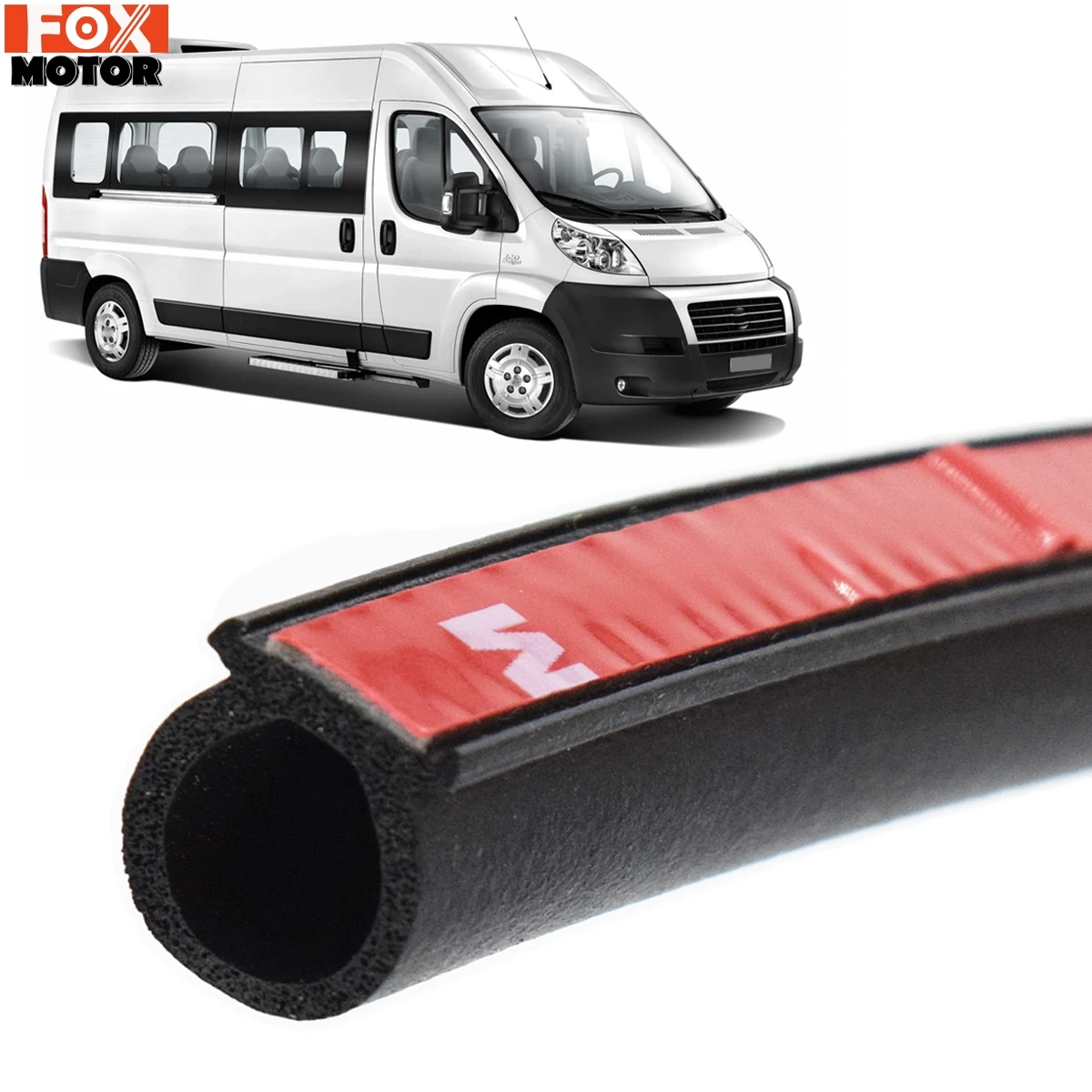 32.8Ft For Fiat Ducato Van Motor Home campervan motorhomes lwb mwb 244 250 290 Peugeot Boxer Door Boot Trunk Seal Strips 16x16mm