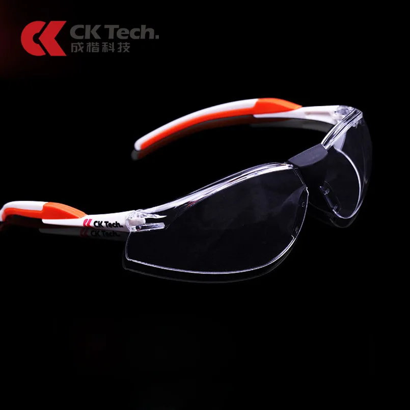 CK Tech. Fashion Anti-fog Safety Glasses Riding Lab Work Protection anti-glare Eye Transparent Glass Outdoor Eyewear