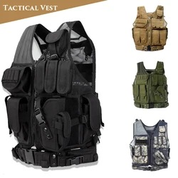 Tactical Equipment Molle Vest Hunting Armor Vest Airsoft Paintball Combat Protective Vest