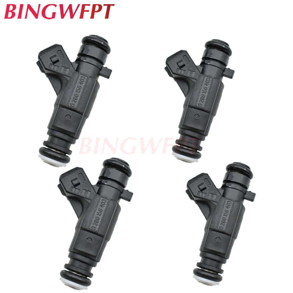 

4PCS Fuel Injector Nozzle For VW Golf / Polo / Saveiro / Voyage / CrossFox 1.6 OE# 0280156403 032906031R