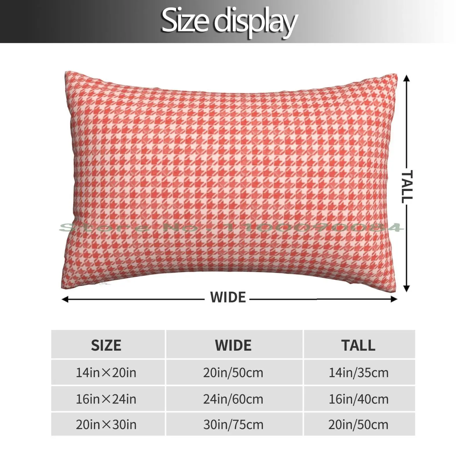 Lovecore Pink And Red Geometric Houndstooth Pillow Case 20x30 50*75 Sofa Bedroom Crvena Zvezda Forever Serbian Love Serbia