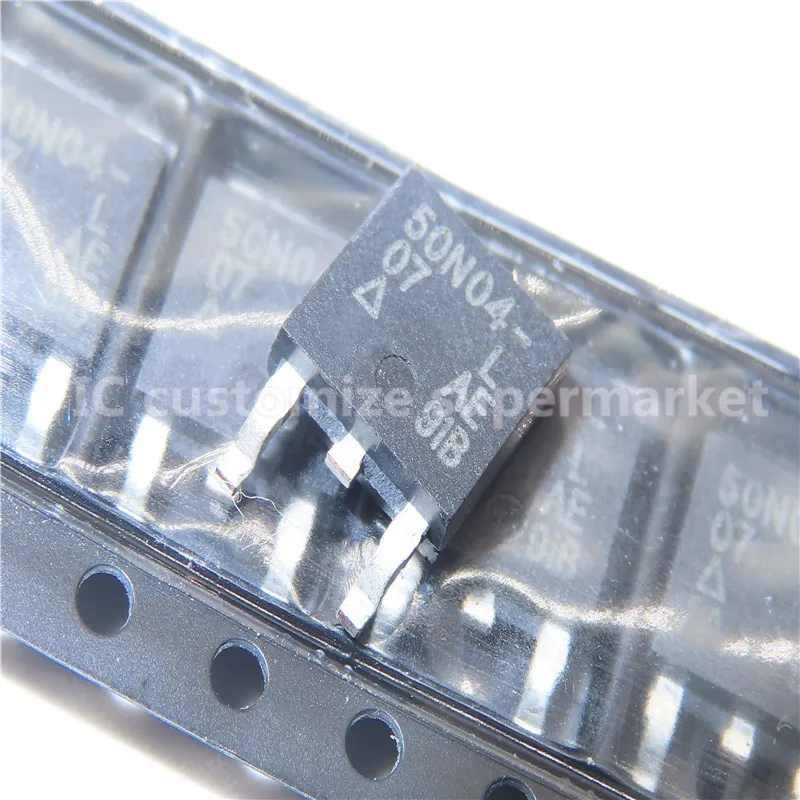 10PCS/LOT NWE 50N04-07L SUD50N04-07L 50P04-09L SQD50P04-09L TO-252 SMD Transistor