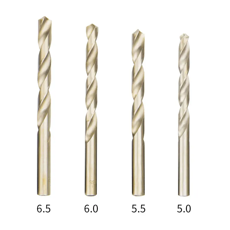 1/5/10pcs 1.0mm-14mm Cobalt bearing Twist Drill Bit Set High Speed Steel M35 Drill Bit For Wood/Metal Hole Cutter Power Tools