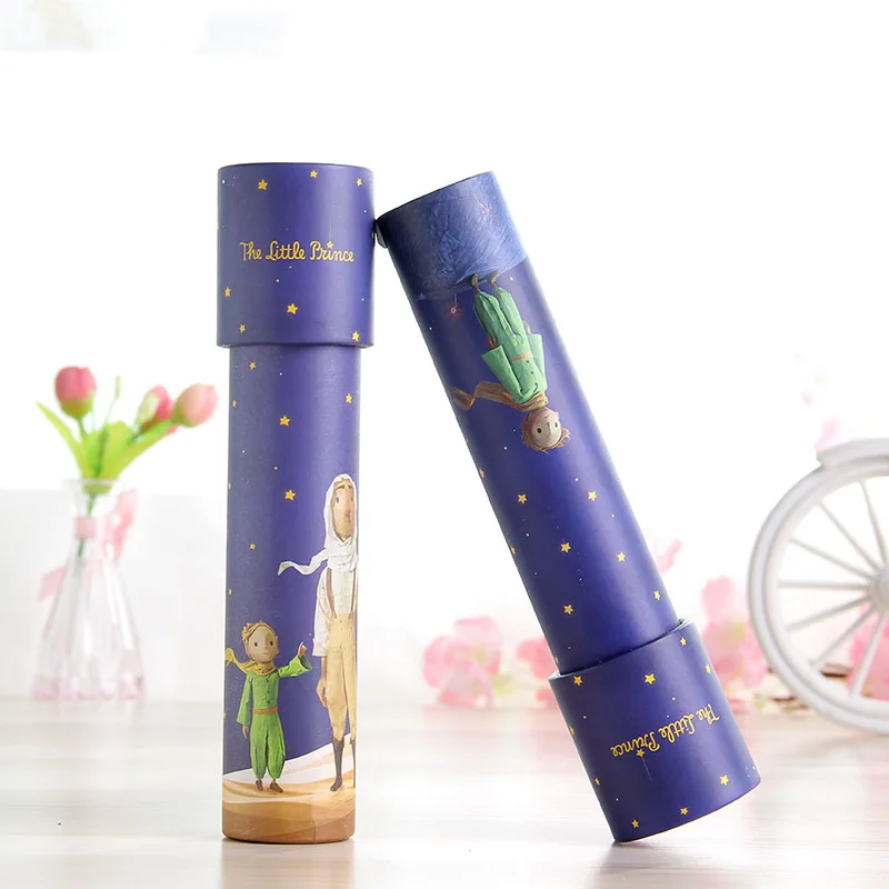 1pc Little Prince Kaleidoscope Toys Rotate Periscope Educational Toys for Children Magic Baby Sensory Toy Children\'s Day Gifts