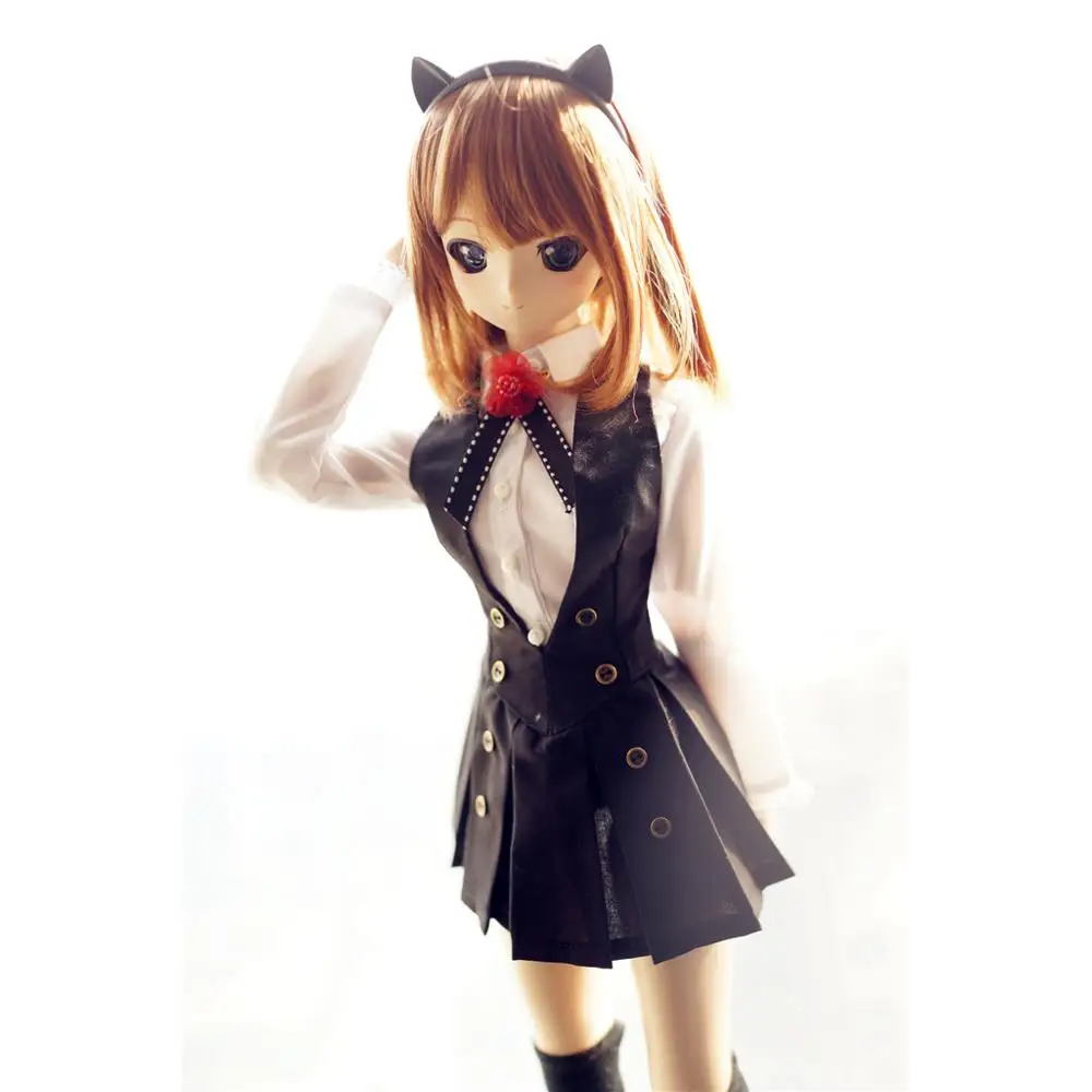 [wamami] Cat Suit Uniform/Dress For 1/4 MSD 1/3 DZ DD SD AOD Dolls Dollfie Outfits