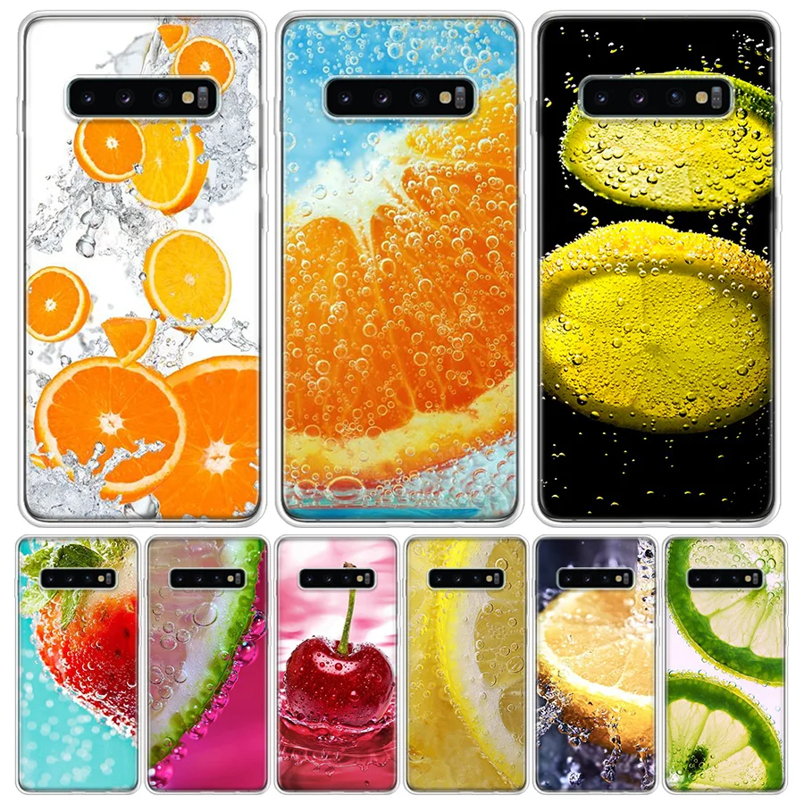 Summer Fruit Watermelon Strawberry Pattern Soft Soft Phone Case for Samsung Galaxy A51 A71 A41 A31 A21S A11 A10 A20E A30 A40 A50