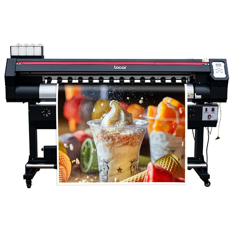 Continuous inkjet printer affordable Price High Speed 1440 Dpi Resolution Digital Vinyl Printing Machine