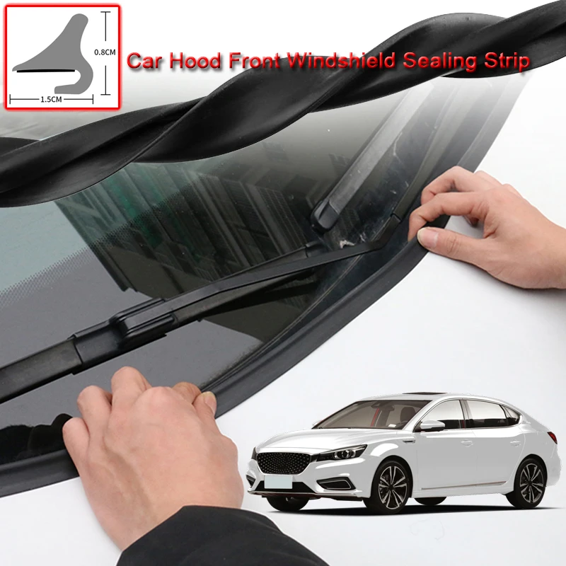 

For MG 6 2010-2020 DIY 1.8m Car Seal Strip Windshied Spoiler Filler Protect Edge Weatherstrip Strips Sticker Auto Accessories