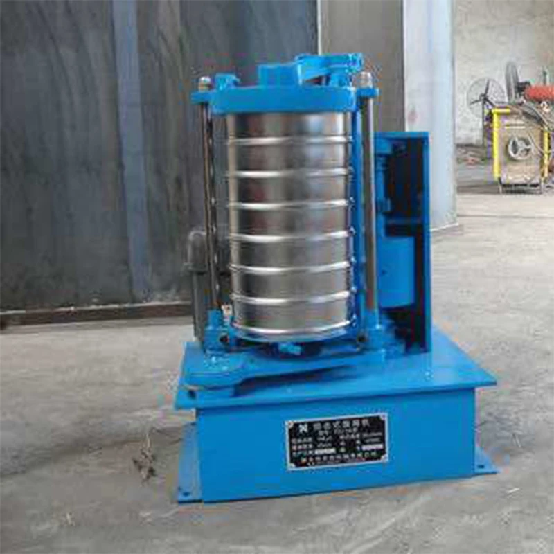 Slap type vibrating screen powder machine Small inspection vibrating screen Top impact type vibrating screen machine Analysis