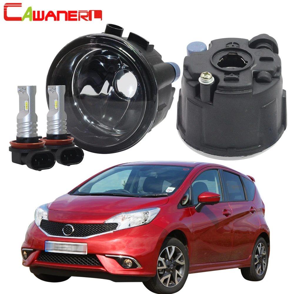 

Cawanerl для Nissan Note E11 MPV Субару Outback 2006 2007 2008 2009 2010 2011 2012 2013 Противотуманные фары Дневные Фары Светильник абажур + H11 светодиодный/галогенные лампы 12V