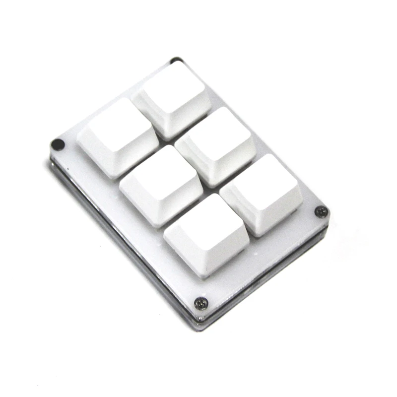 6 Key Macro Mini keyboard for Games OSU keyboard Micro/Type c Black White Programming Programmable Blue Red switch Keyboard