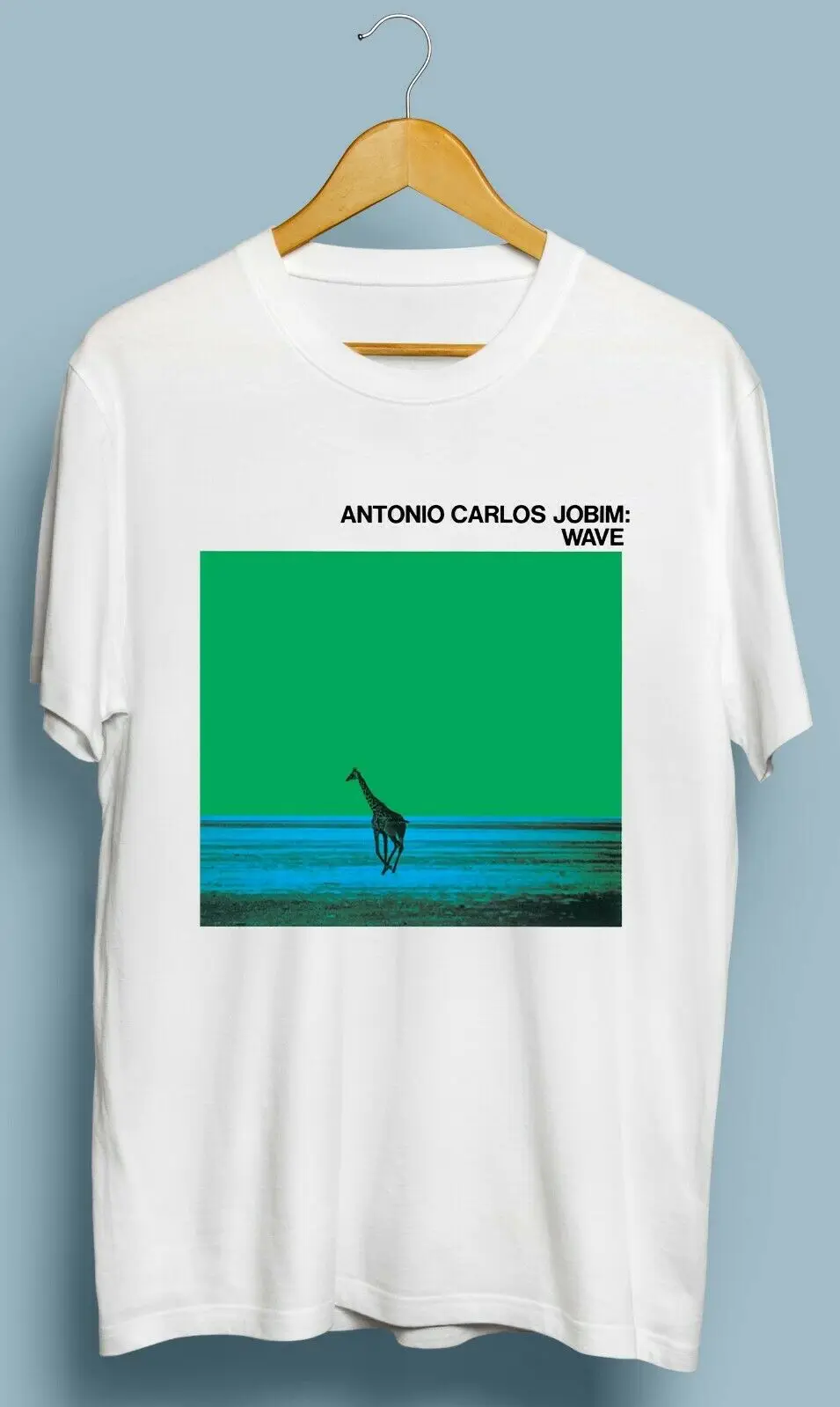 Vintage Antonio Carlos Jobim Wave Latin Jazz T Shirt  2019 Unisex Tees