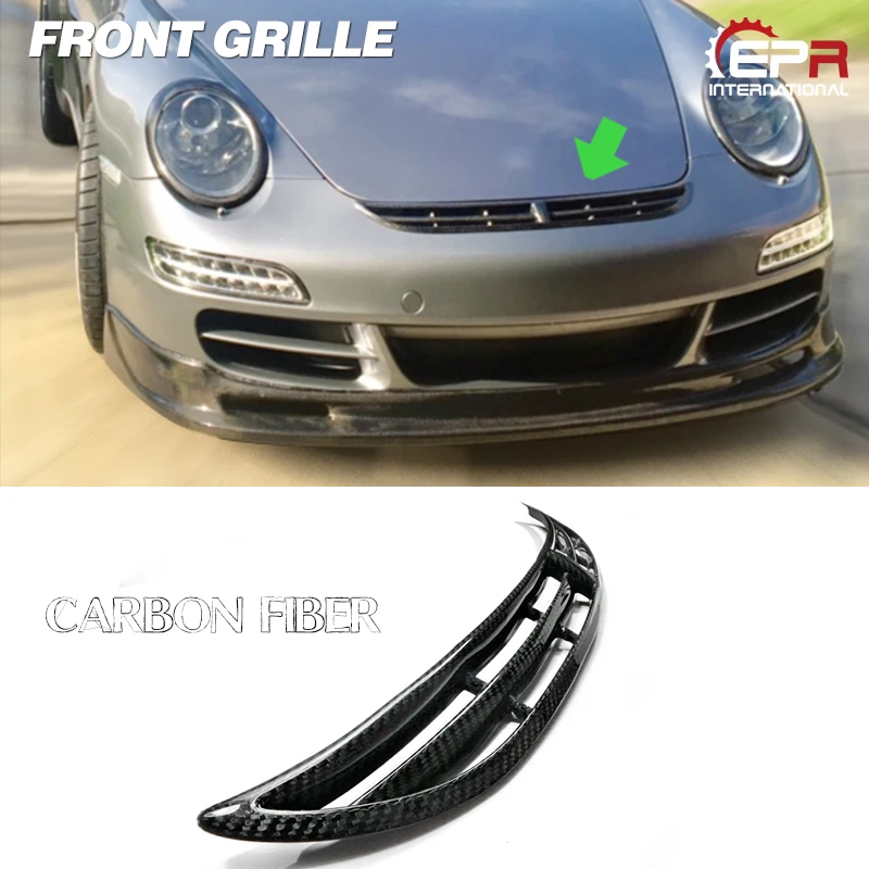 

Car-styling For Porsche Box 987 997 Carbon Fiber GT3 Style Front Grill