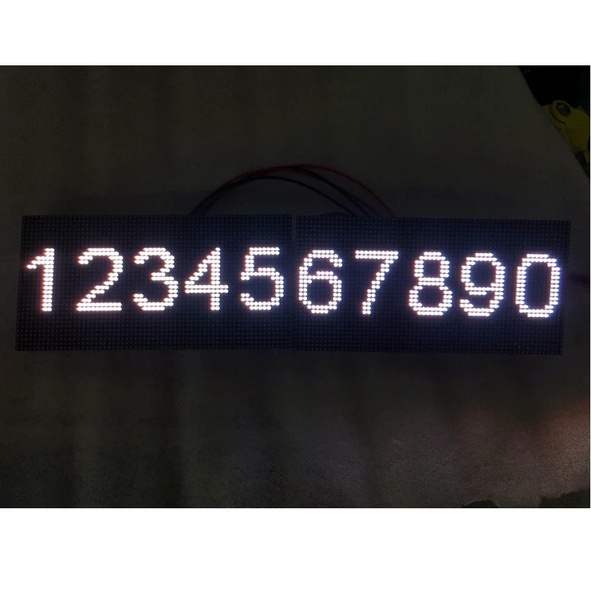 Ali Express 320X160Mm P10 Outdoor Led Display Dpi Module Full Color Led Taxi Reclame Led Bord