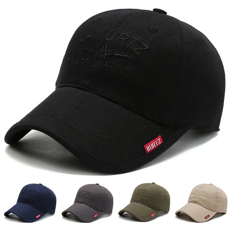 

Korean Version Of The Wild Letter Embroidery Men's Caps Autumn And Winter Soft Top Baseball Cap Outdoor Leisure Sun Hat Gorras