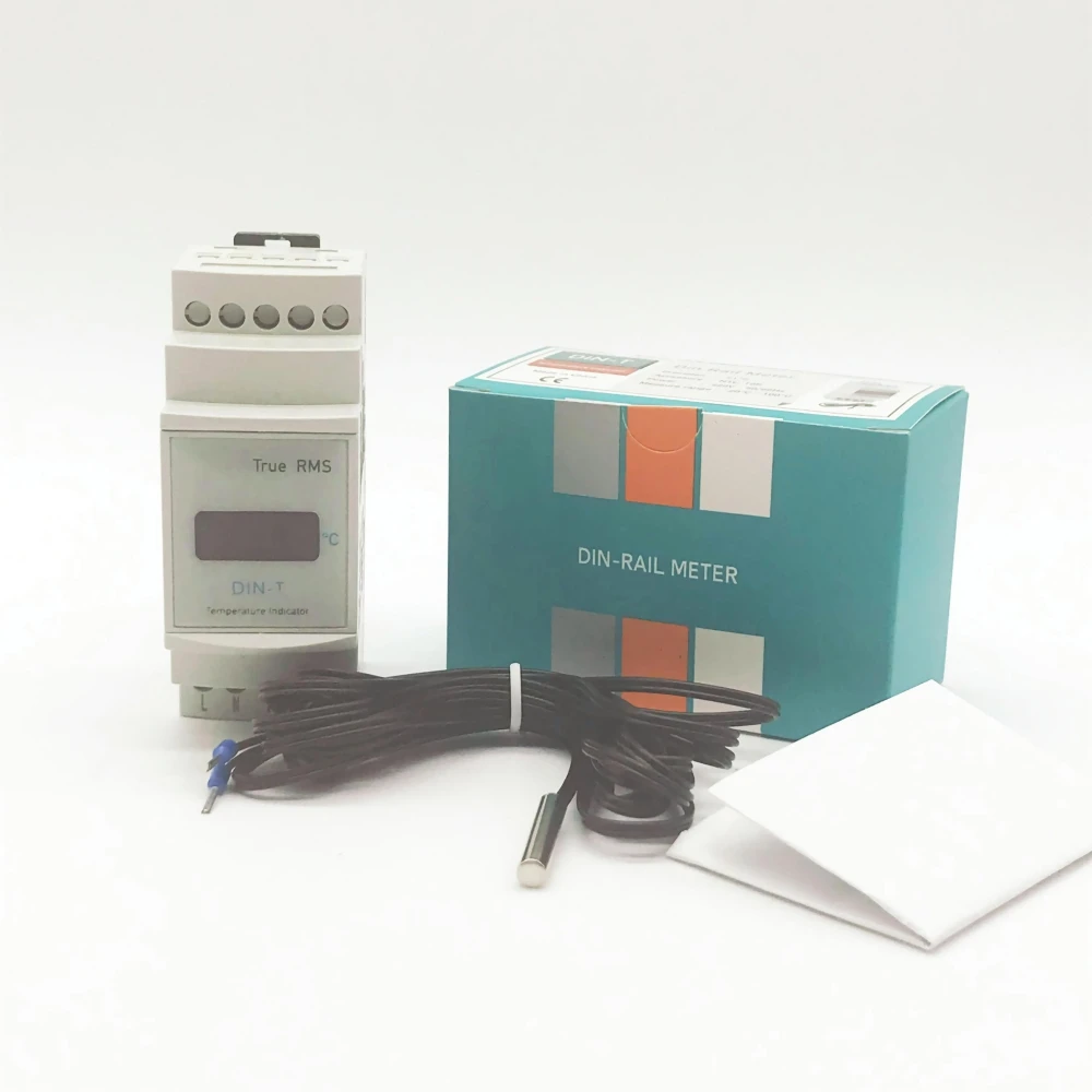 Thermostat DIN-T 220V temperature indicator display temperature of enviroment