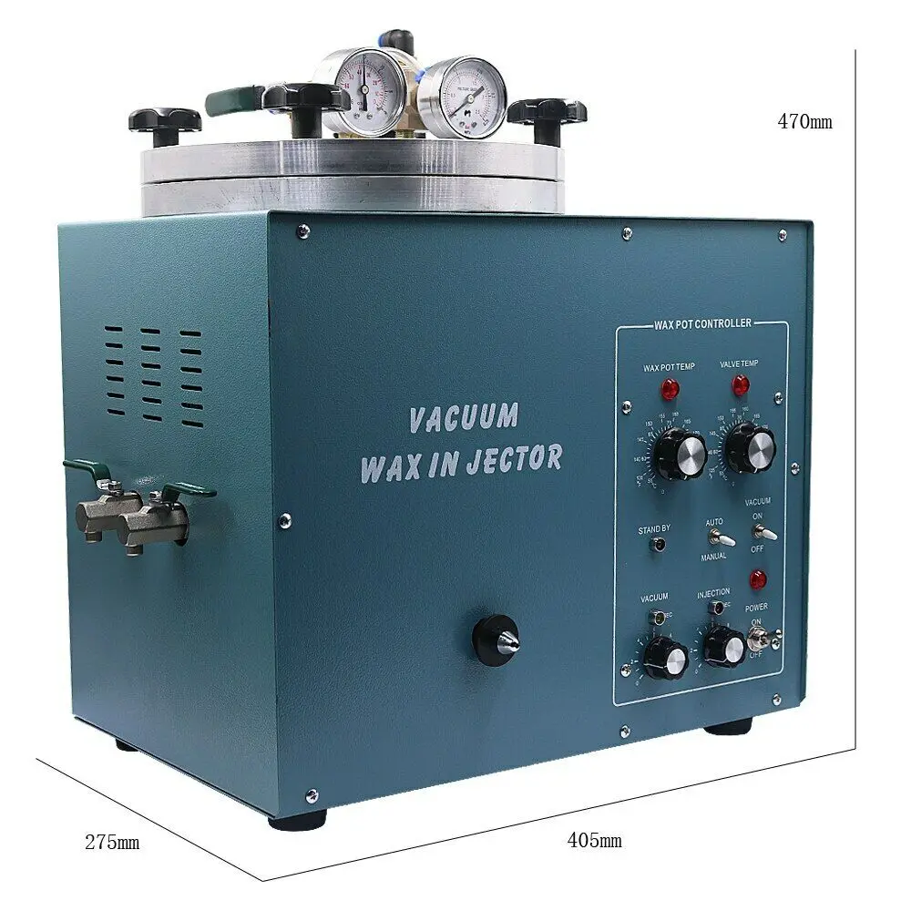 

Vacuum Wax Injector Machine Jewelry Digital Casting Injection Casting Machine Injecting Tool for Jeweler Tools 110V/220V