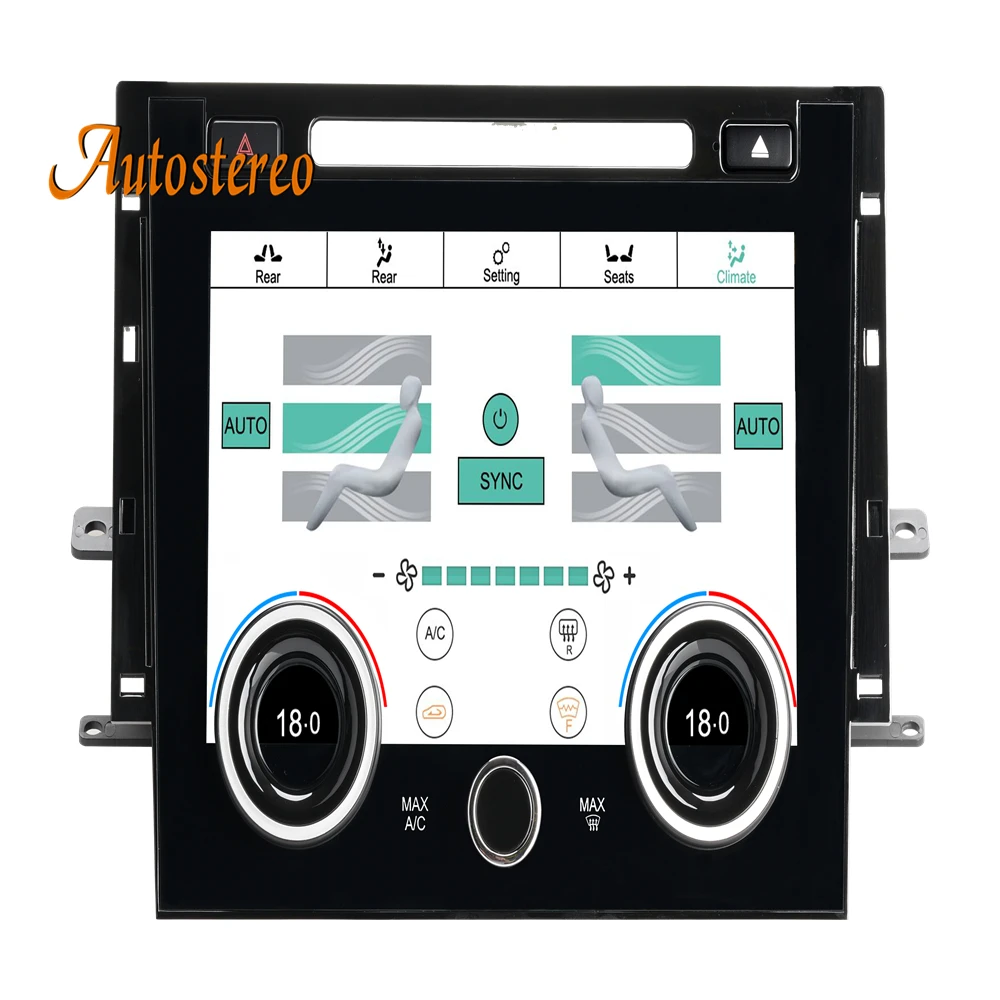 Rotatable Car GPS For Land Rover Range Rover Sport L494 2013~2019 Climate Board AC Panel Multimedia Player Navigation Auto Radio