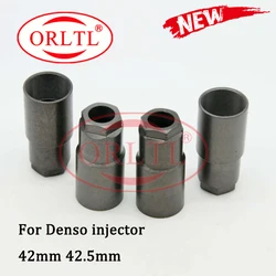 1PCS 42.5mm Diesel Fuel Injector Nozzle Cap Nut 42mm for TOYOTA Mitsubishi FIAT Denso Injector 095000-5600 095000-8290