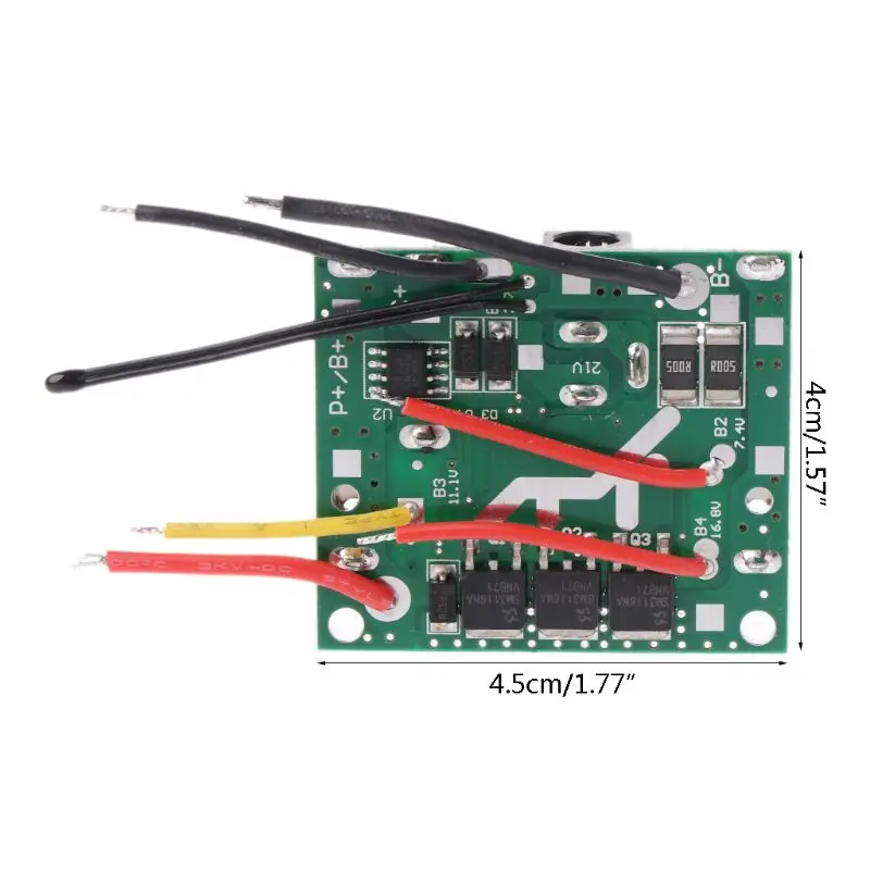 5S 20A PWB for Protection Board for 18/21V Li-ion Lithium 18650 Square-type Battery 18/21V Lipo Cell Module