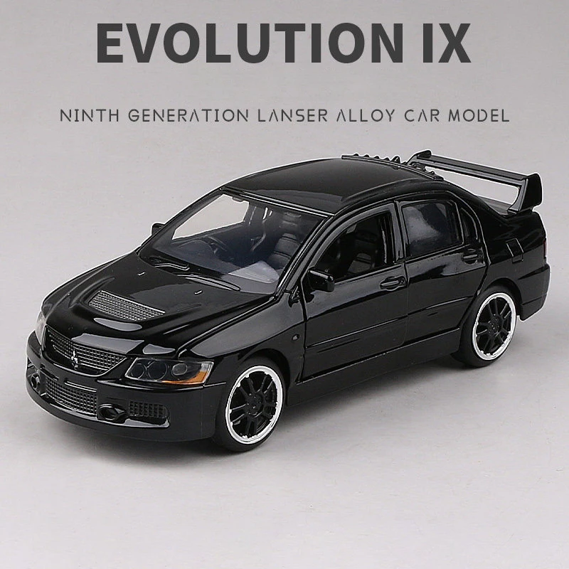 1:32 Mitsubishis Motors Lancer Toy Alloy Car Diecasts & Toy Vehicles Car Model Miniature Scale Model Car Toys For Children