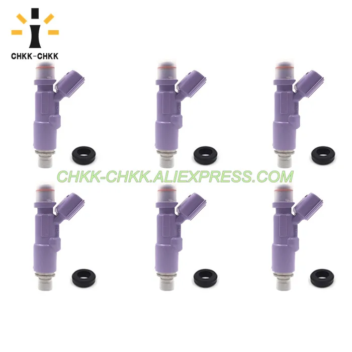 

CHKK-CHKK 1/6x 2325070120 23209-70120 Fuel Injector for LEXUS IS200/300 2.0L 1G-FE 1999~2001